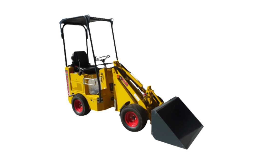 Wiellader 800kg extra smal –  Knikmops KM80