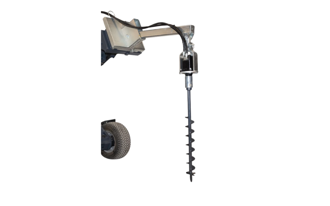 Wiellader Grondboor hydraulisch