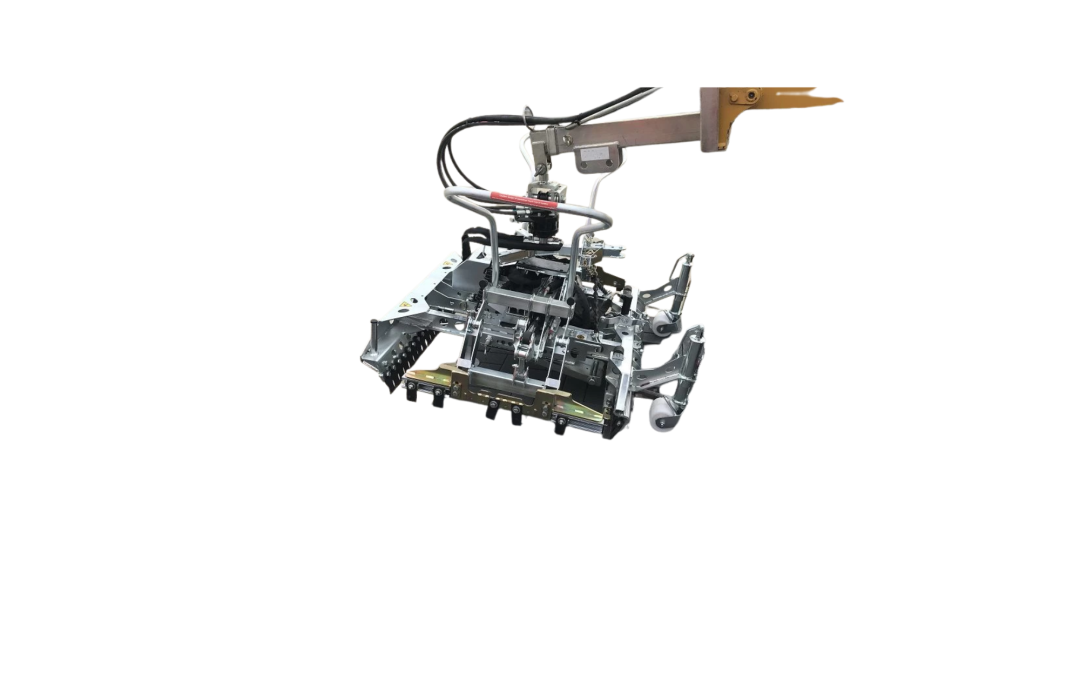 Wiellader Machinale bestratingsklem